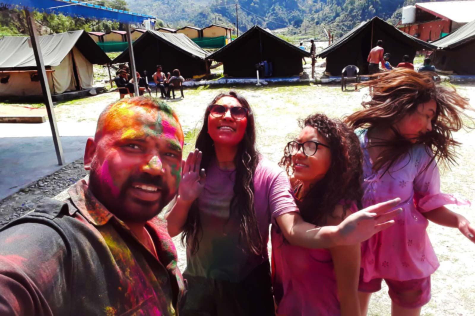 Holi-Party-in-Rishikesh-Adventure-Camp-15