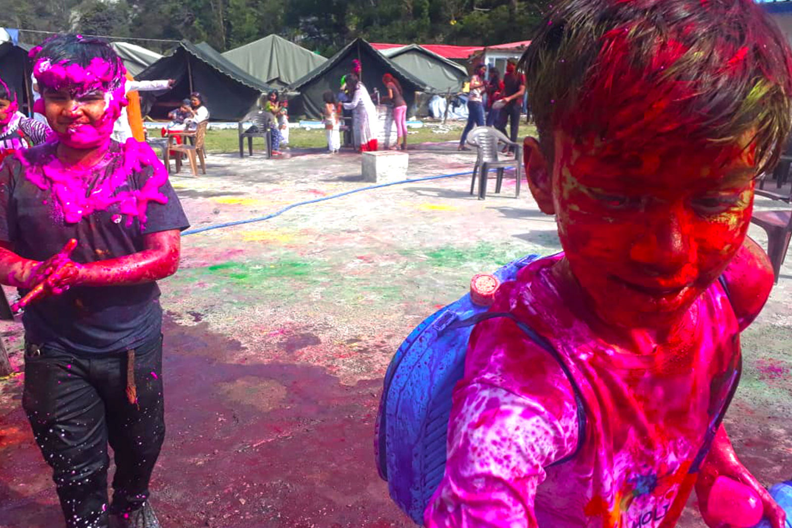 Holi-Party-in-Rishikesh-Adventure-Camp-5