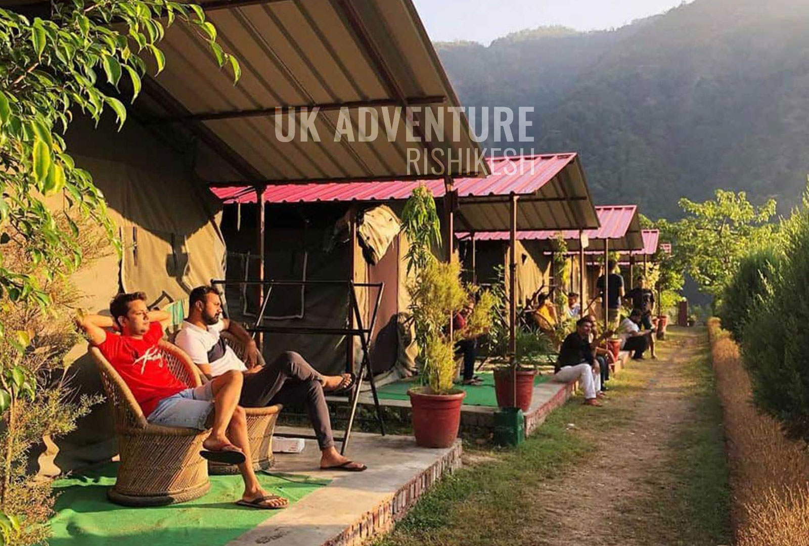 swiss luxury camp in Rishikesh