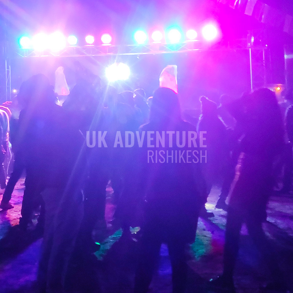 new year party in rishikesh adventure camp